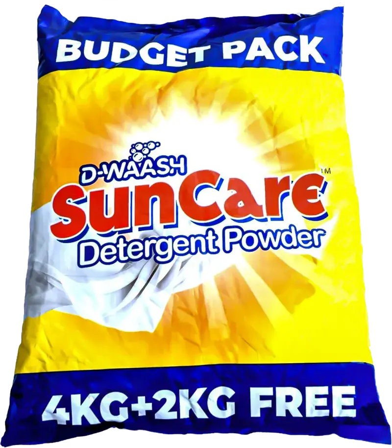 D-Waash SunCare Detergent Powder 2-in-1 with fabric softener